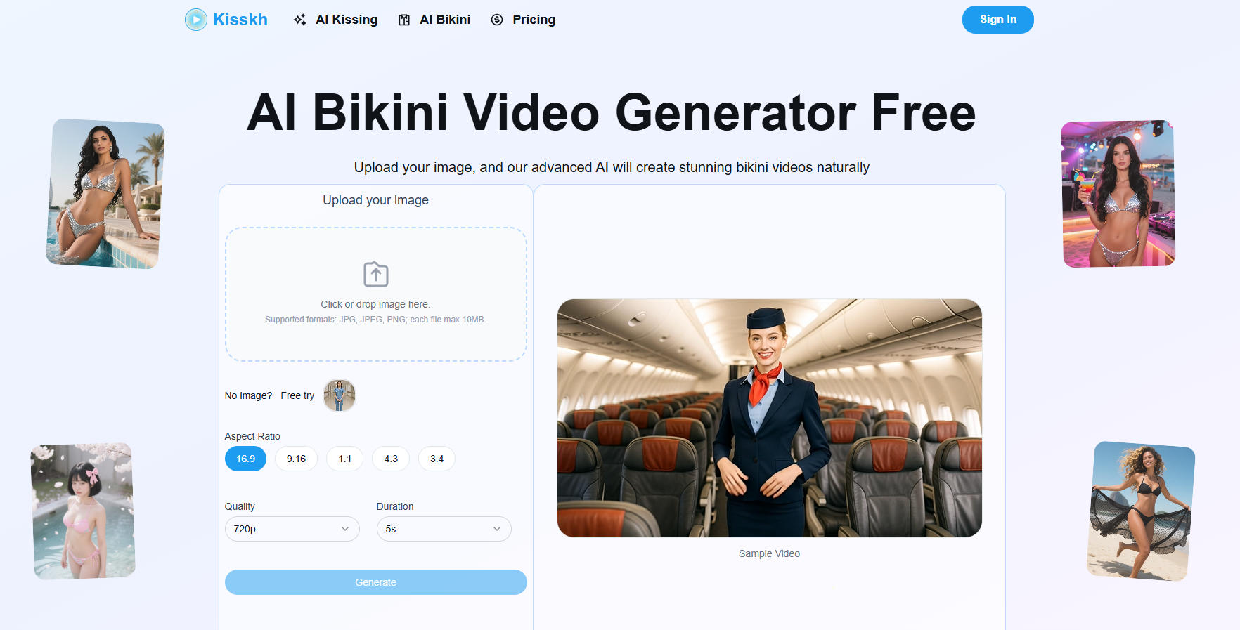 AI Bikini Generator Tools AI Online Tools AI Online