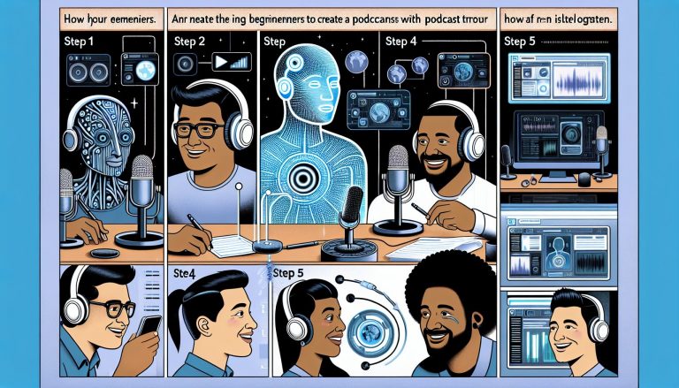 Create Podcasts With AI, 5 Steps for Beginners in 2025 - Tools AI ...