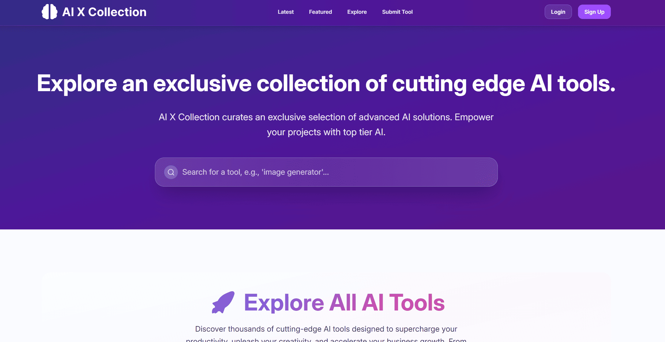 AI X Collection - Tools AI Online | Tools AI Online