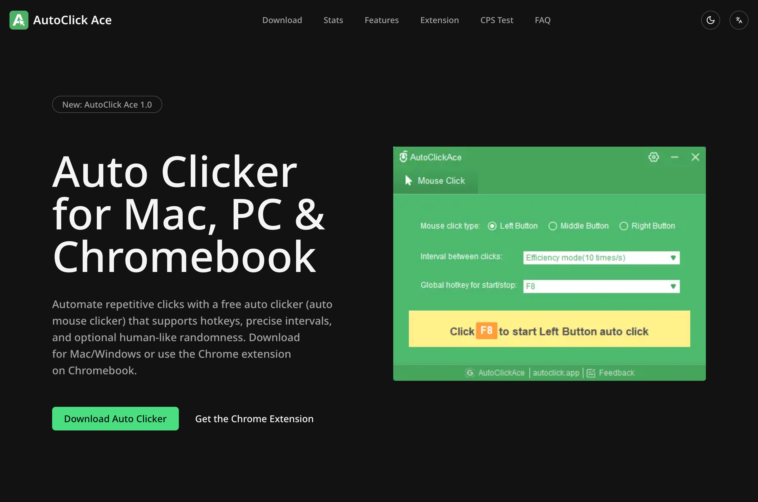 AutoClick Ace - Tools AI Online | Tools AI Online
