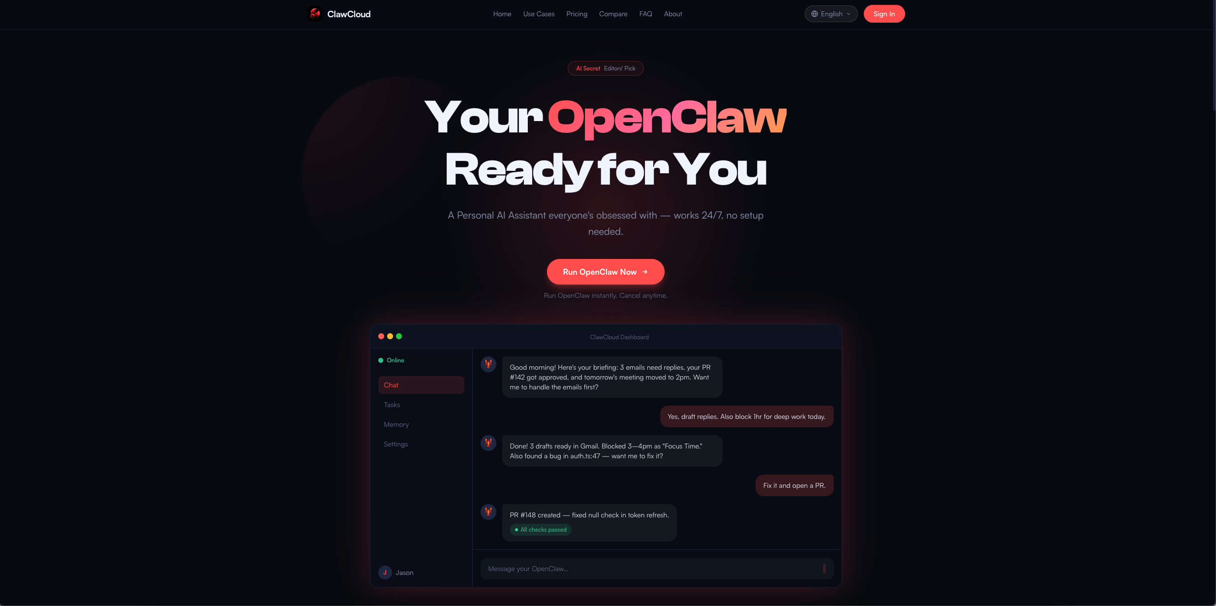 ClawCloud - Tools AI Online | Tools AI Online