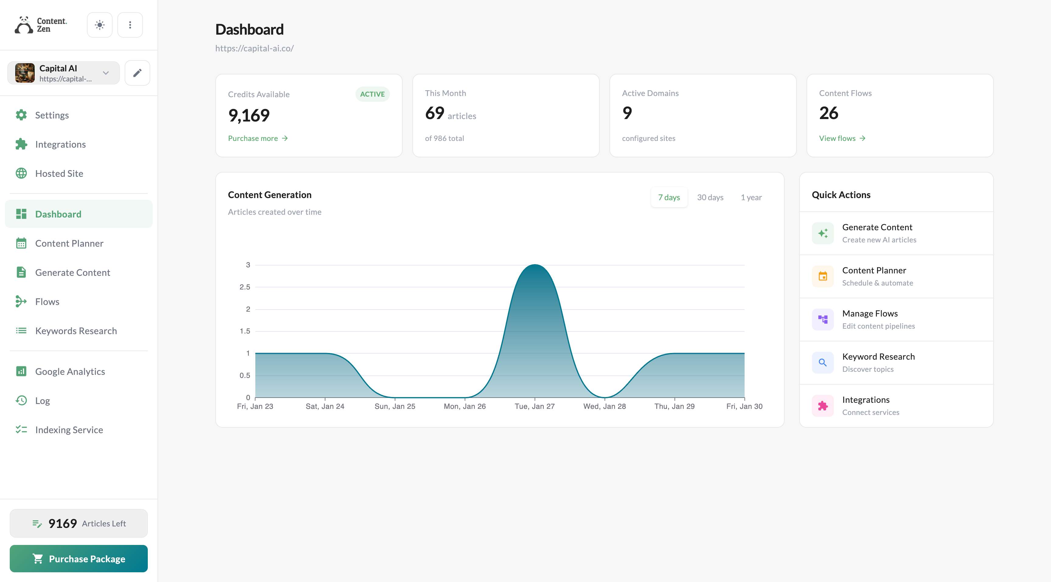 Toolszen Content Zen - Tools AI Online | Tools AI Online