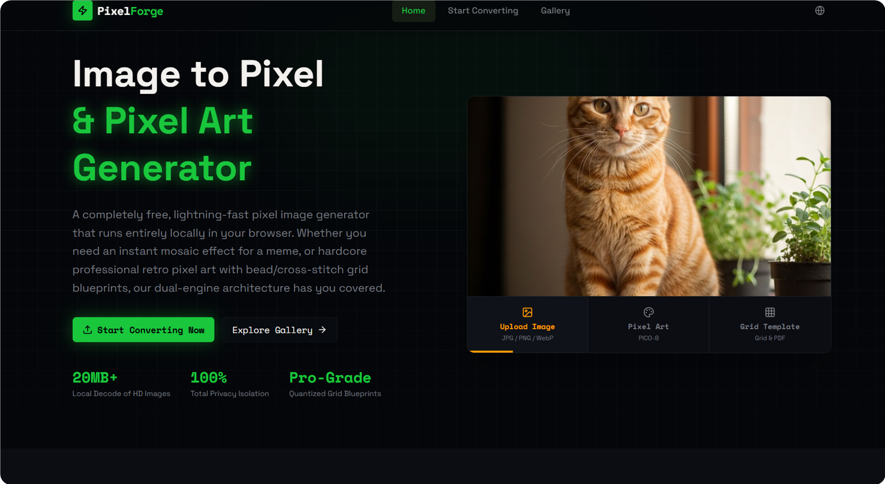 PixelForge - Tools AI Online | Tools AI Online