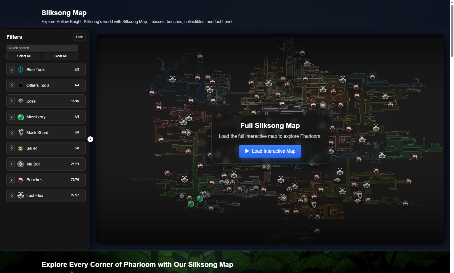 Silksong Map - Tools AI Online | Tools AI Online
