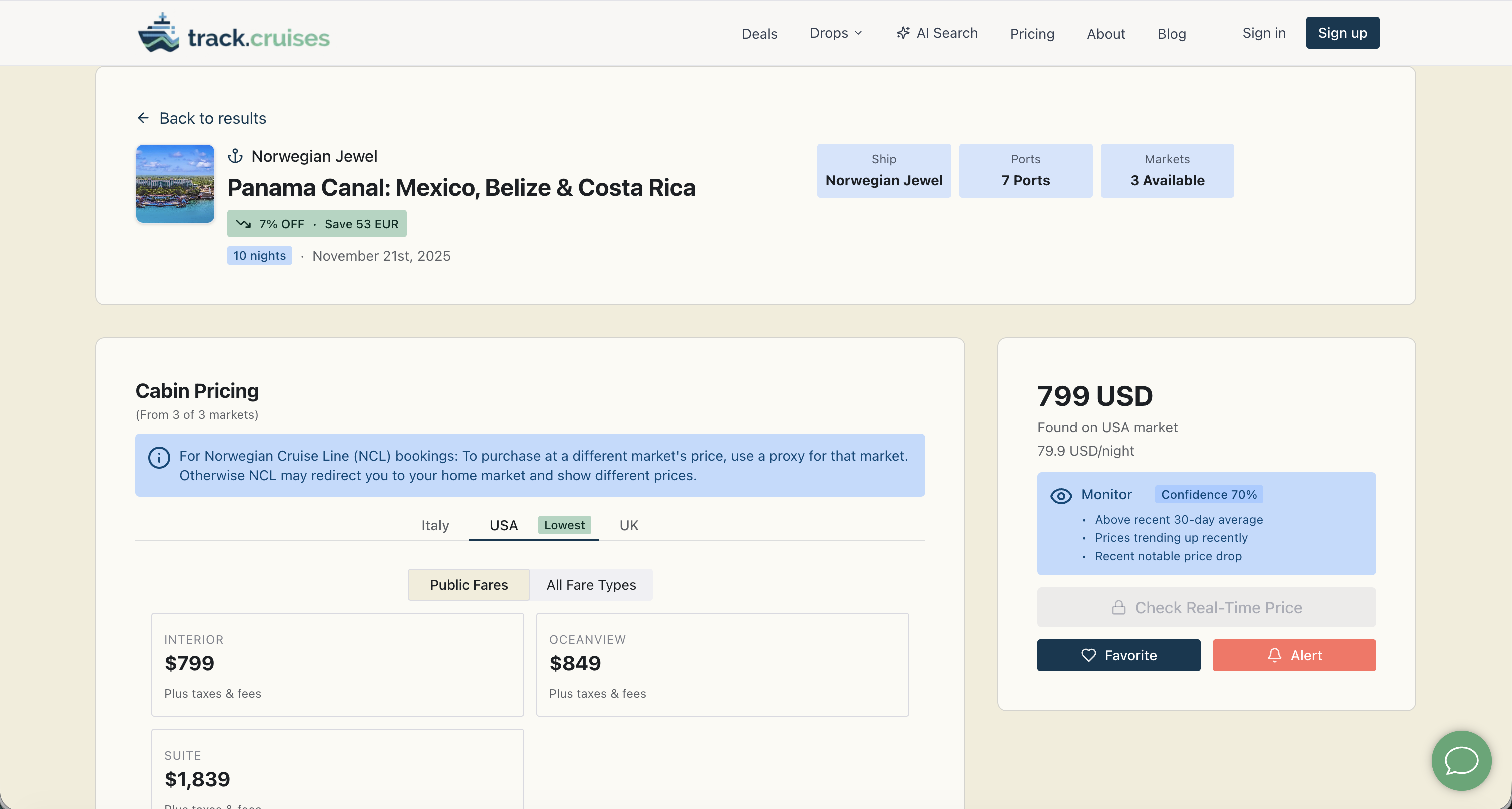 Track.Cruises - Tools AI Online | Tools AI Online