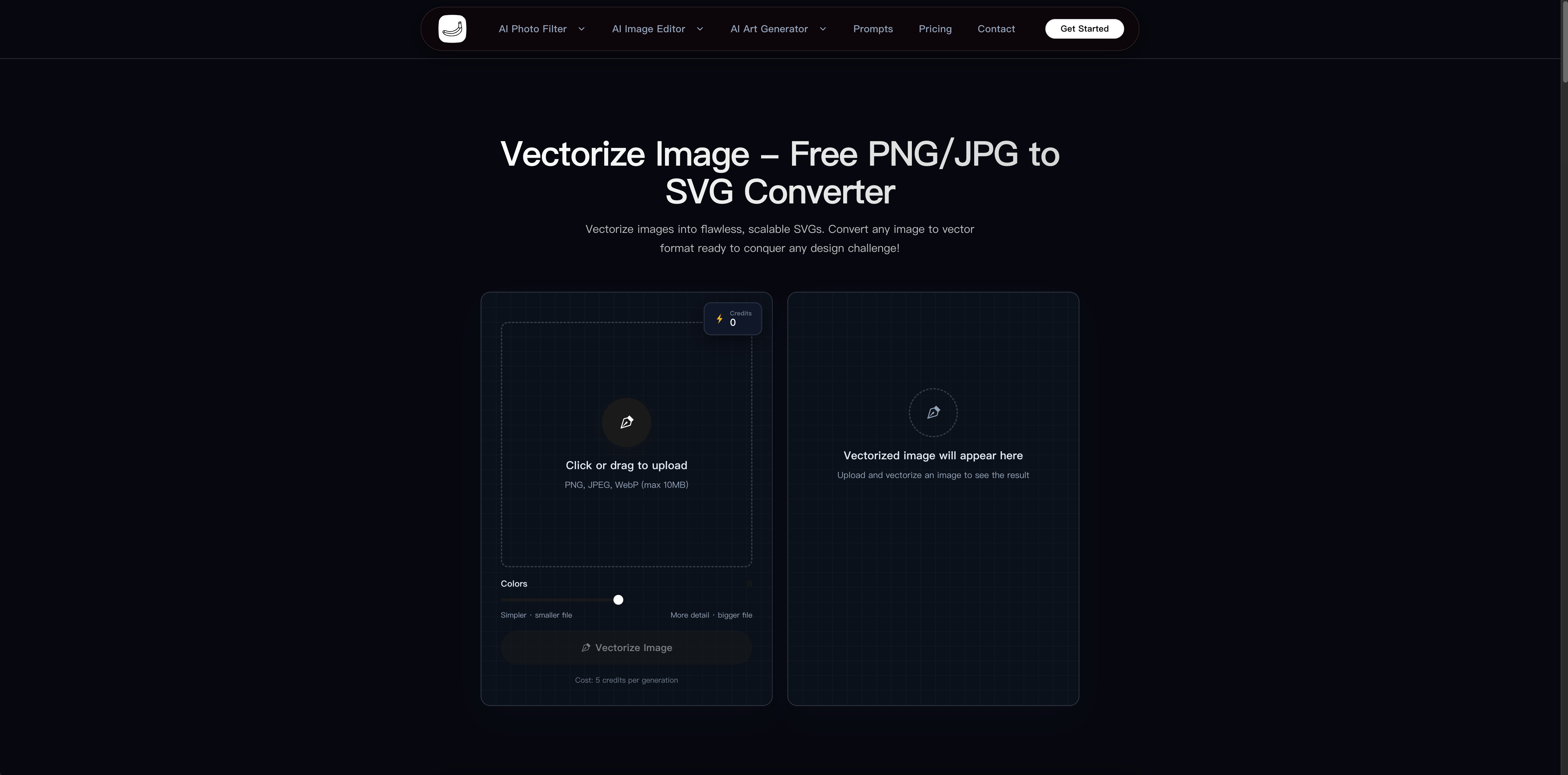 vectorize image - Tools AI Online | Tools AI Online