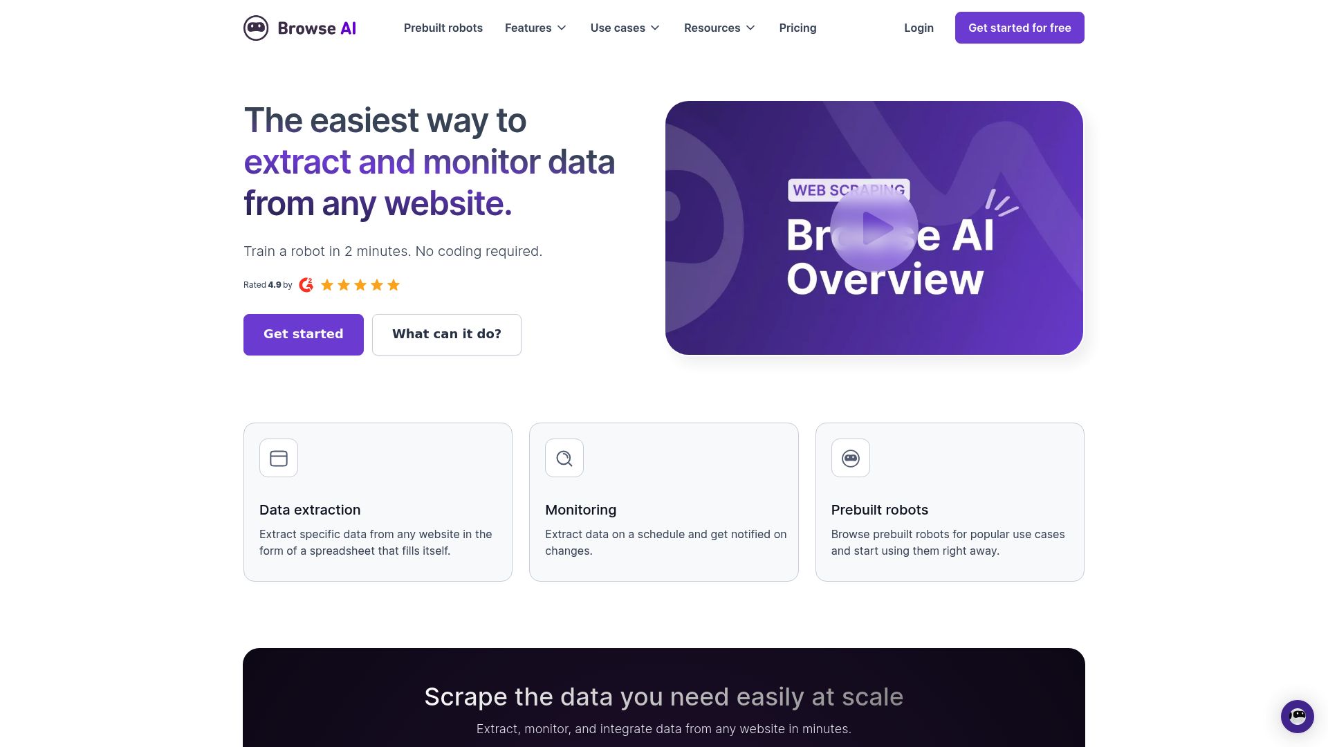 Browse AI - Tools AI Online | Tools AI Online