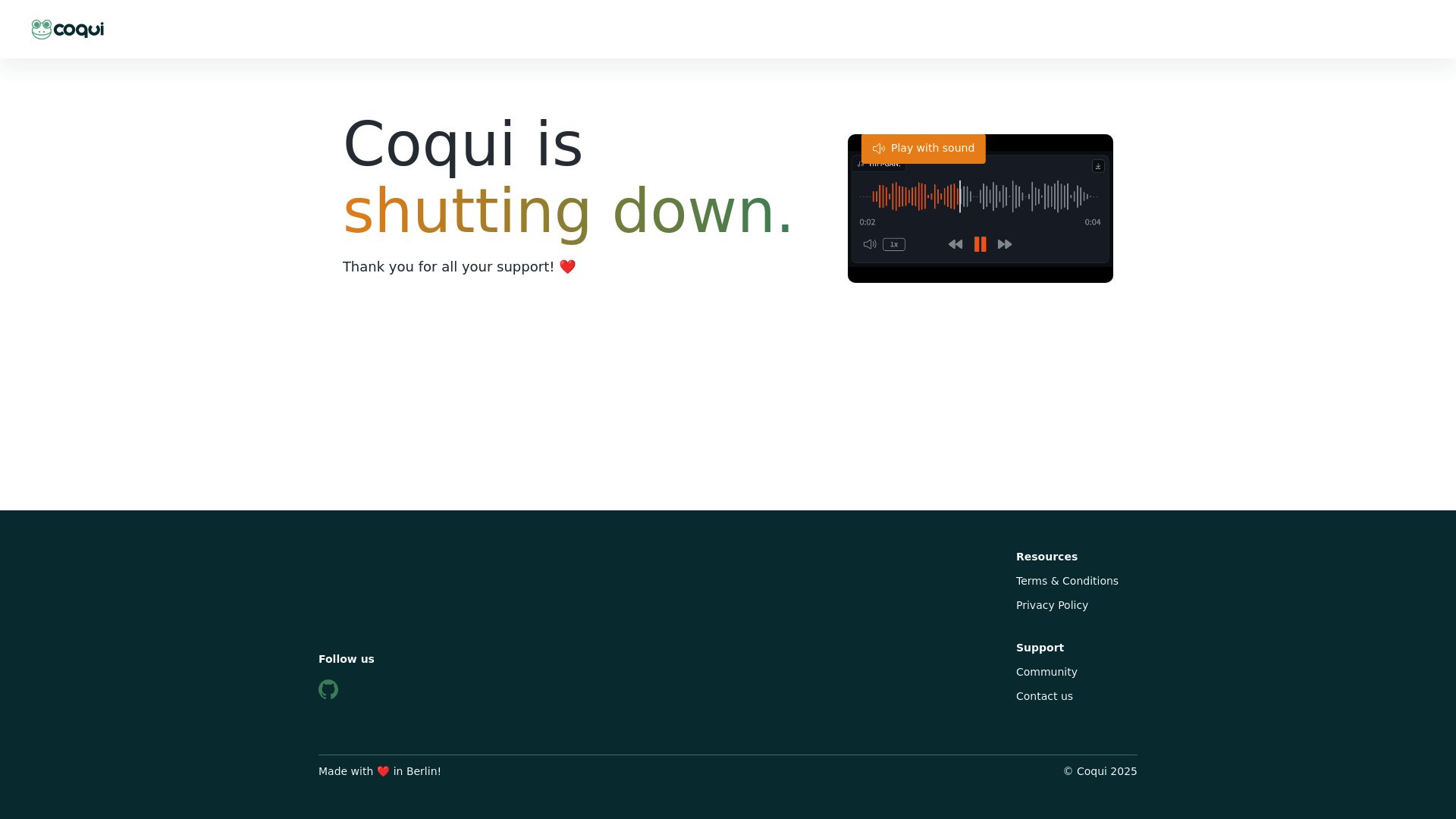 Coqui - Tools AI Online | Tools AI Online