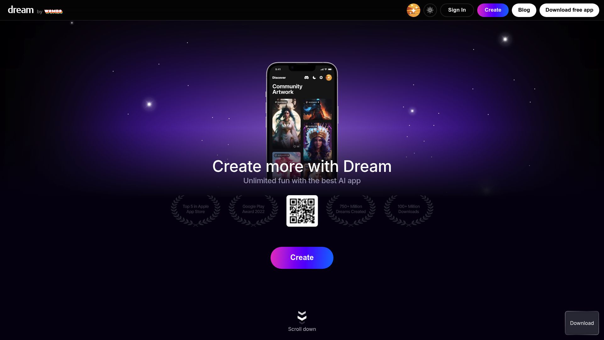 Dream Scripting Tool Dream - Tools AI Online | Tools AI Online