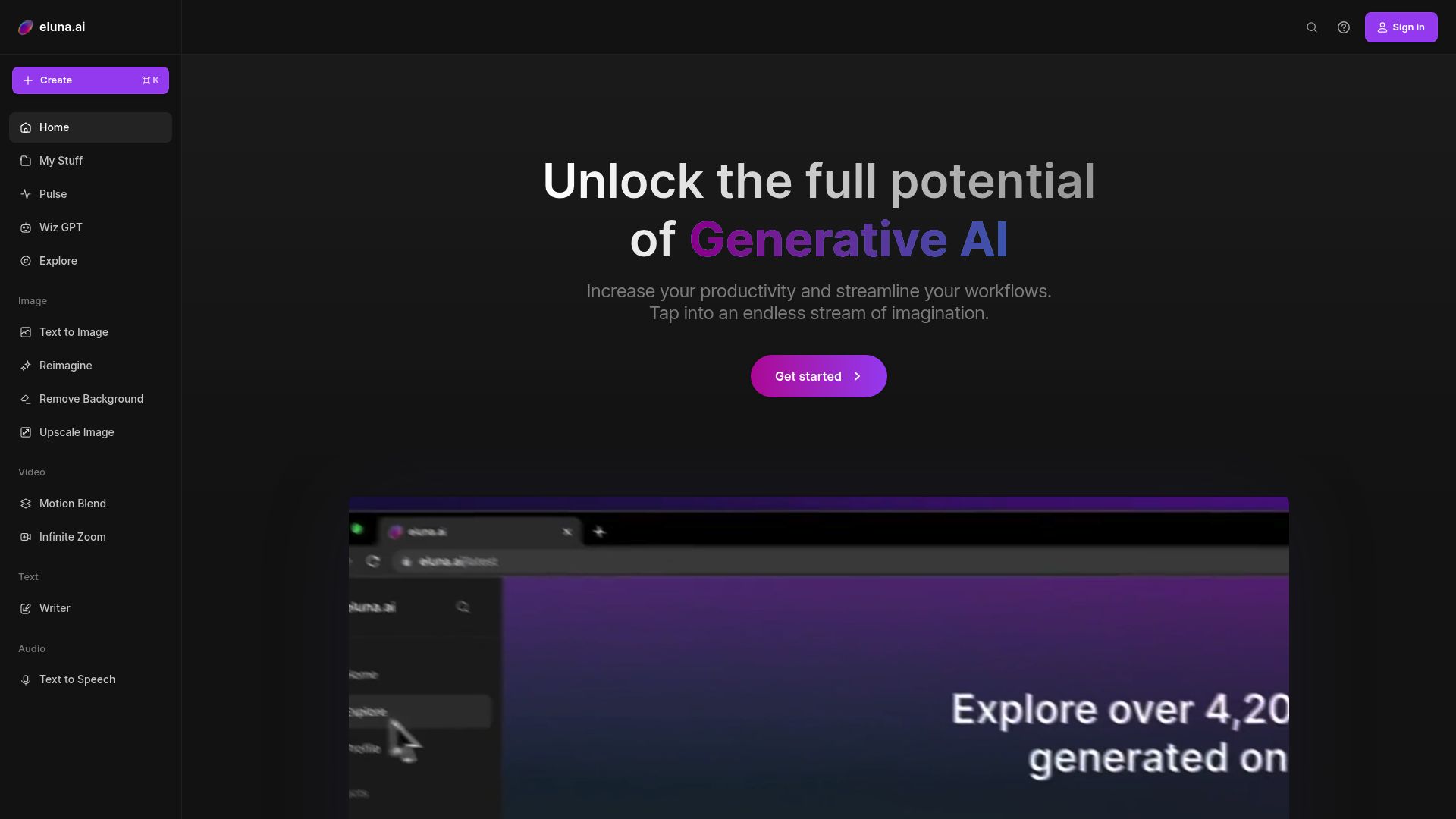 Project Eluna Eluna.ai - Tools AI Online | Tools AI Online