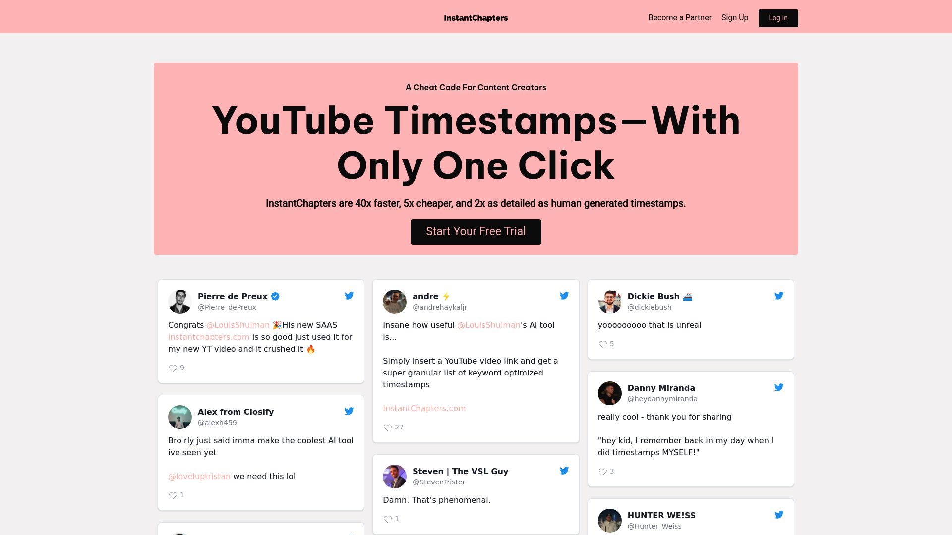 Instant Chapters - Tools AI Online | Tools AI Online