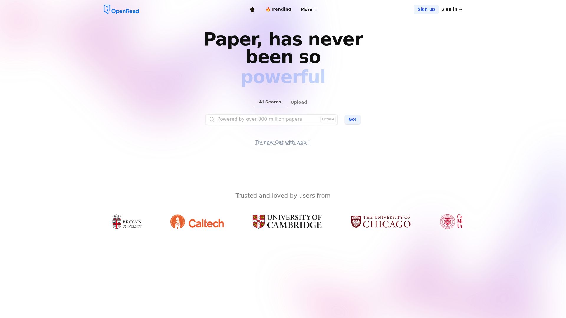 Open/read OpenRead - Tools AI Online | Tools AI Online