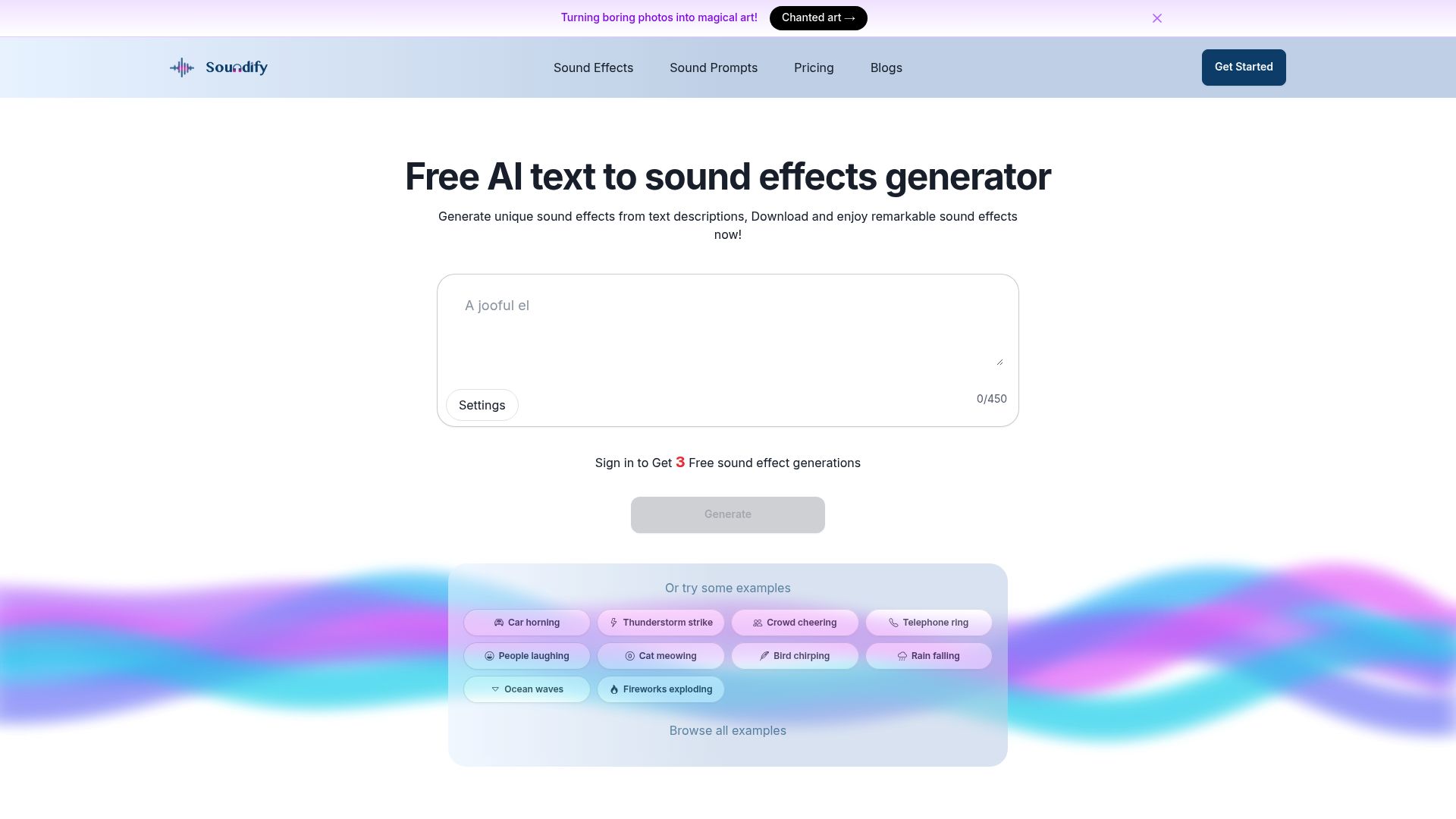 Soundify - Tools AI Online | Tools AI Online