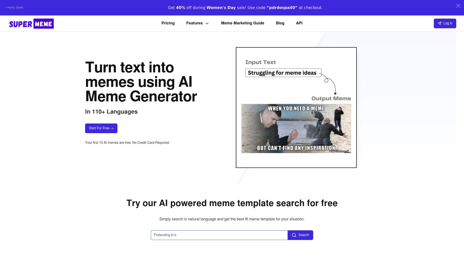 Supermeme.ai - Tools AI Online | Tools AI Online